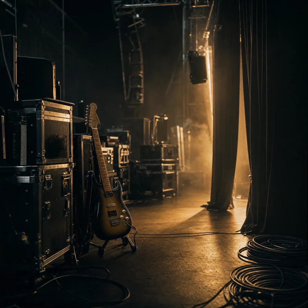 Backstage de concierto — Rock & Jewel