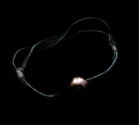 PEARL LEATHER BRACELET