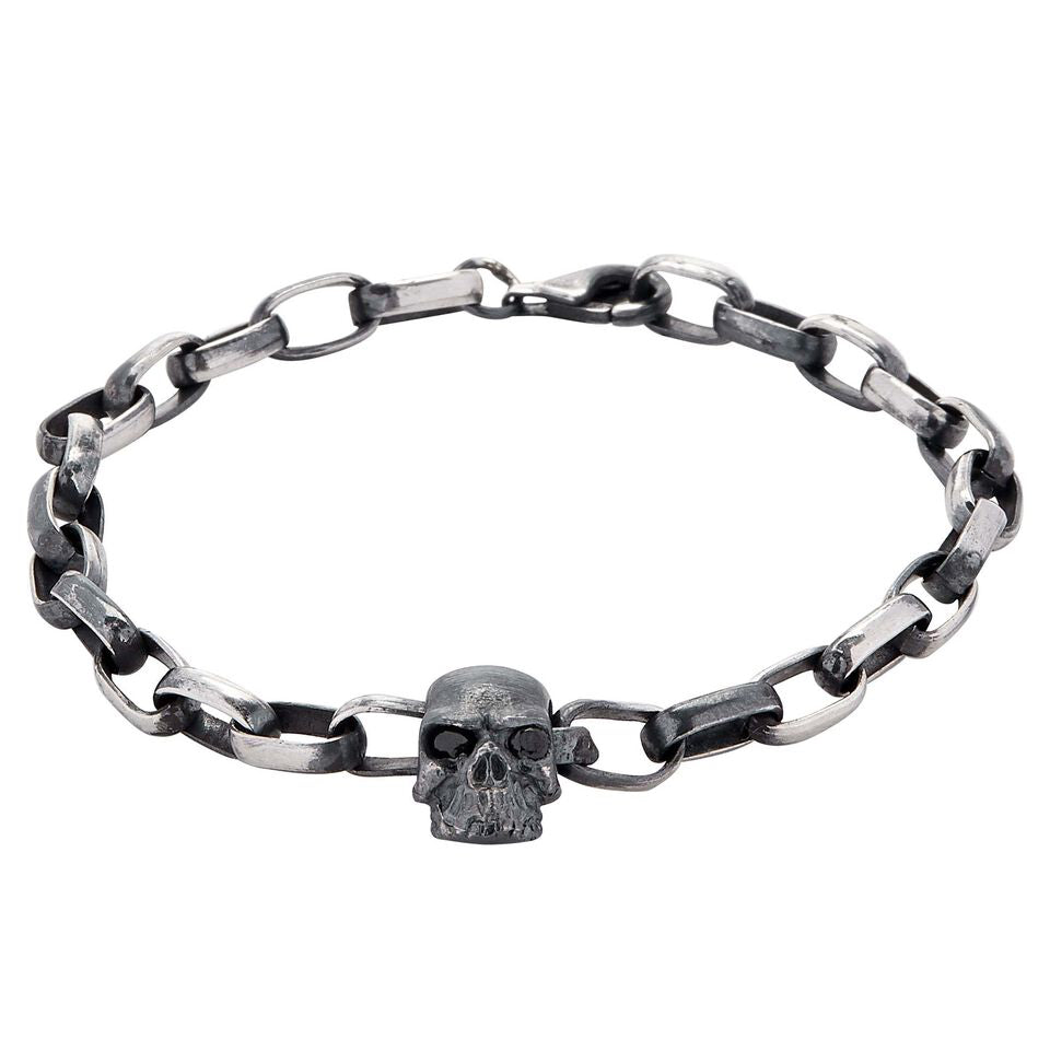 SKULL SILVER BRACELET