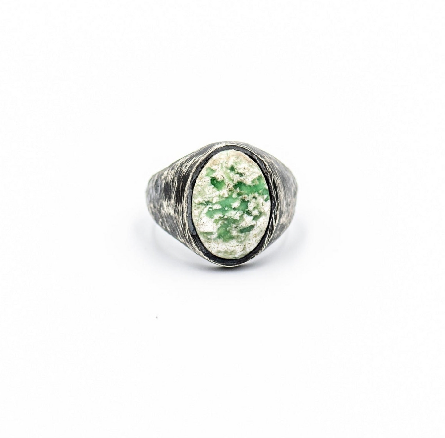 GREEN AGATHA RING