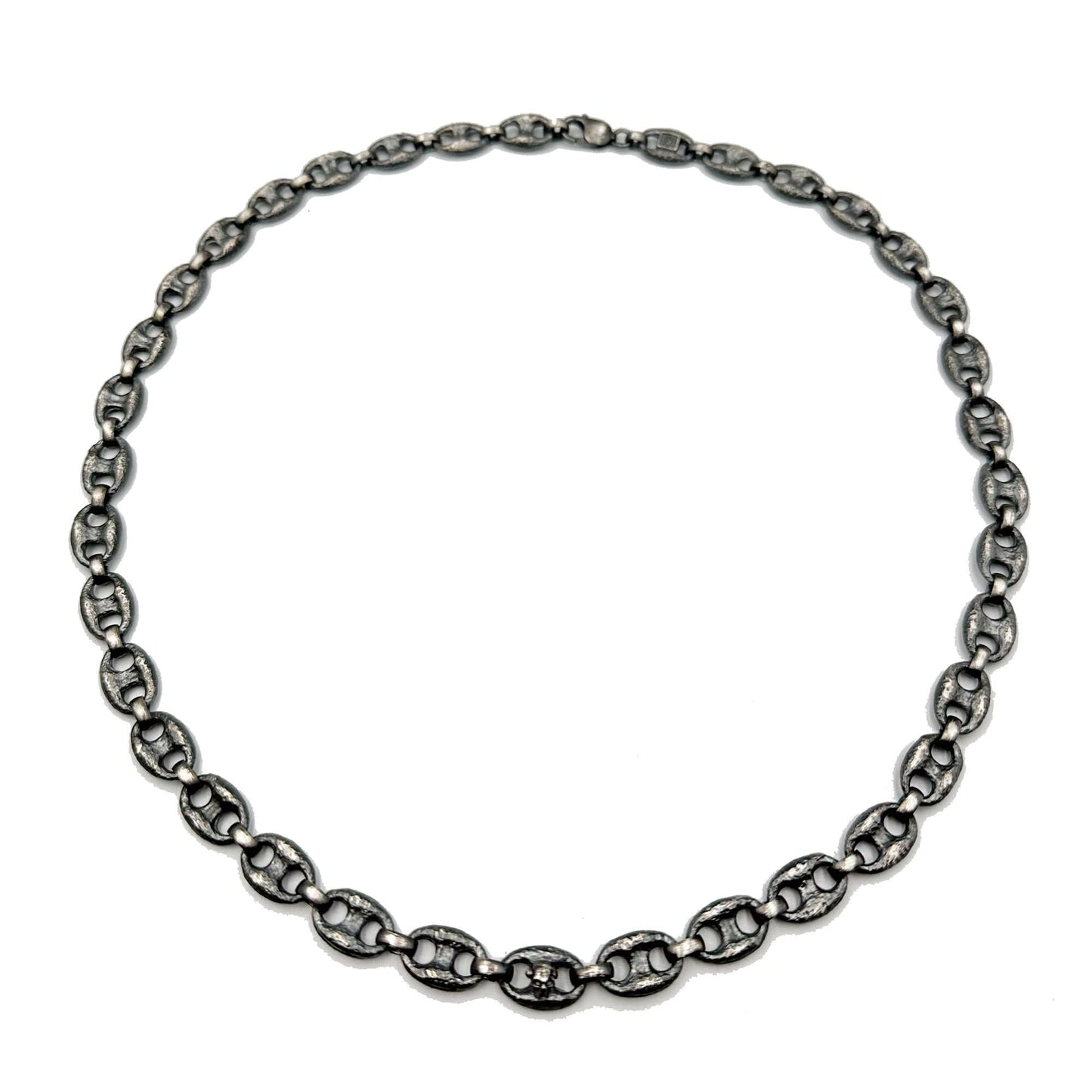 CAN PULL CHAIN SKULL NECKLACE