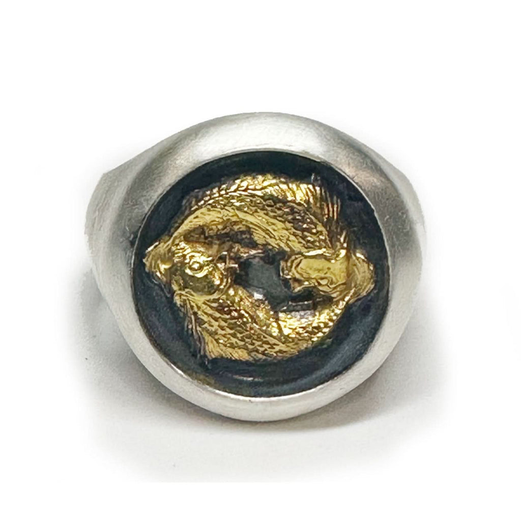 KOI FISH SEAL RING