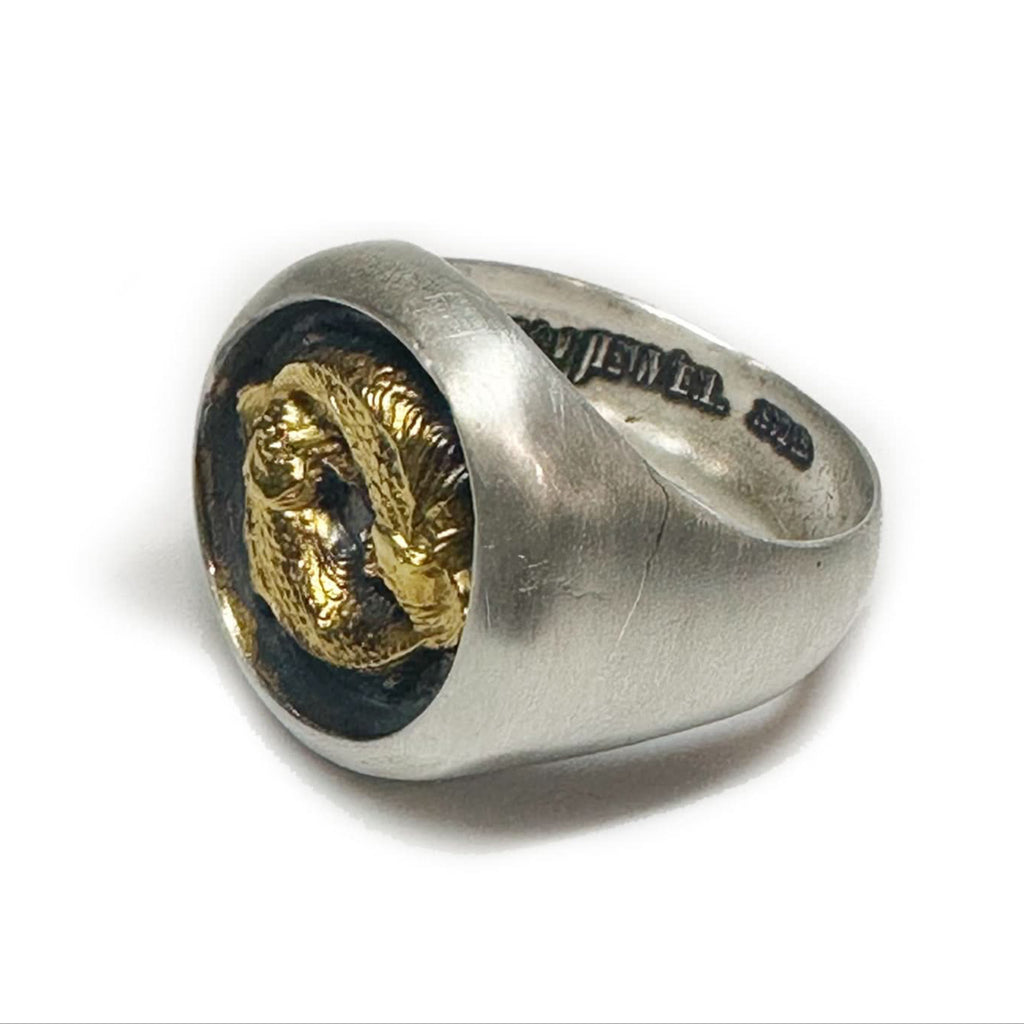 KOI FISH SEAL RING
