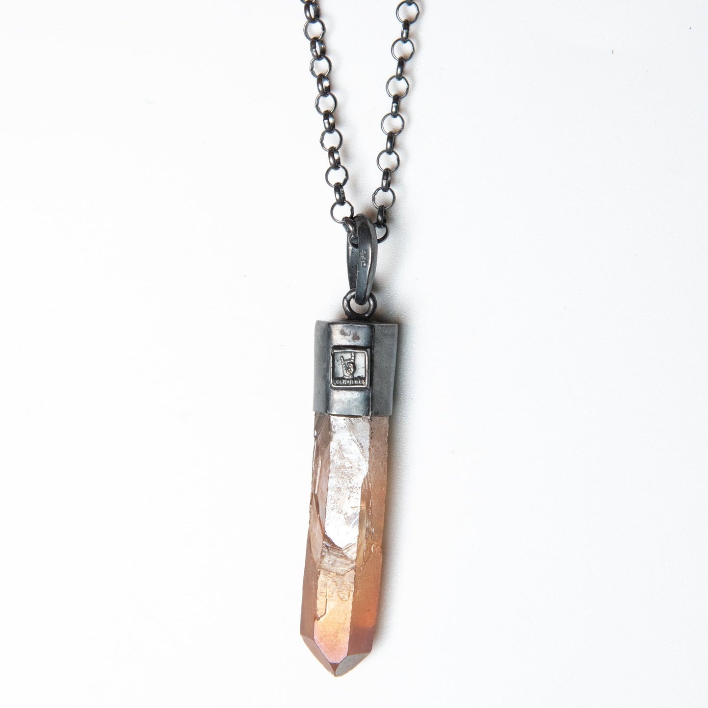 PINK AMBER QUARTZ DARK