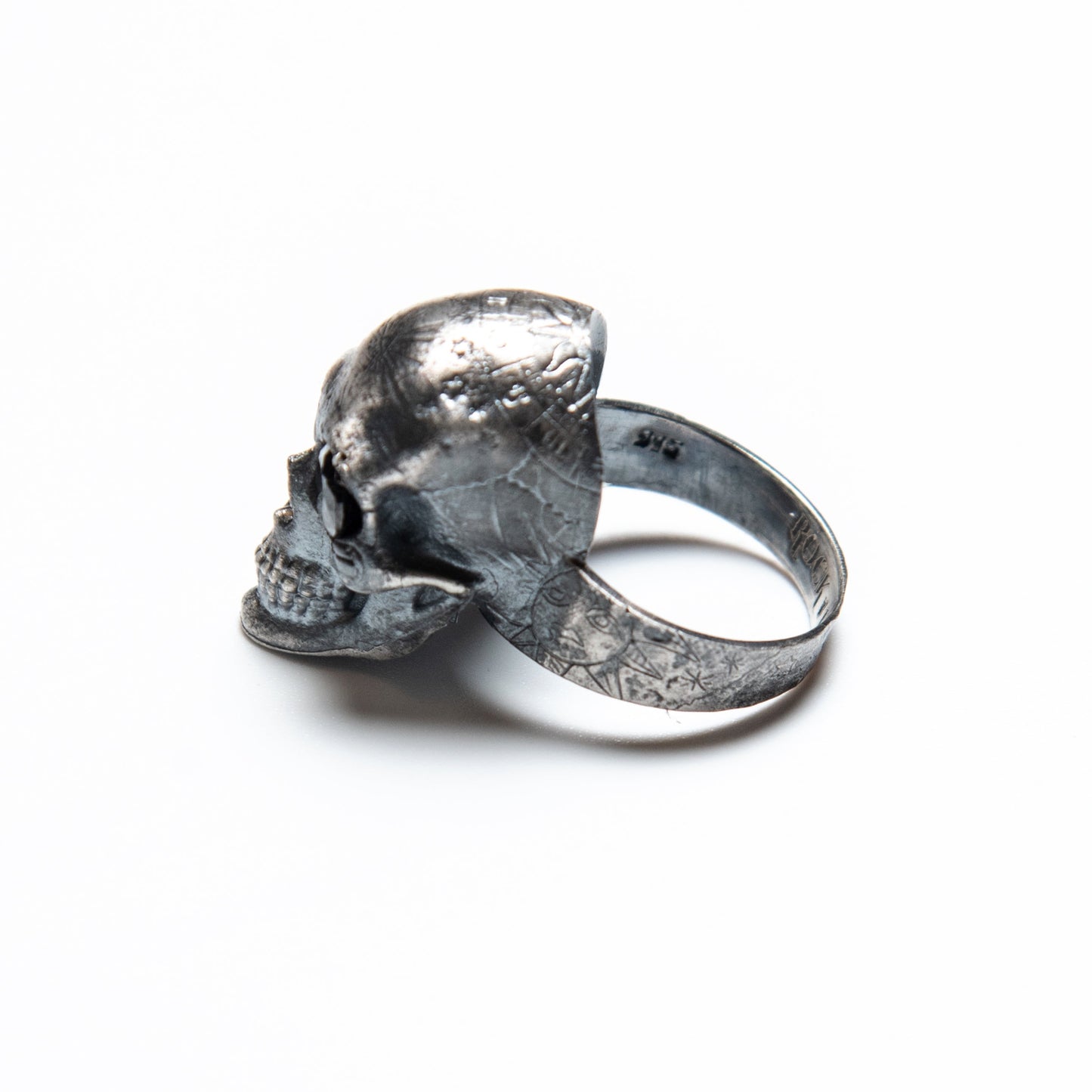 ILUMINATI SKULL RING