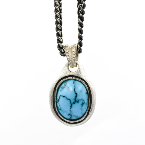 TURQUOISE BIG PENDANT