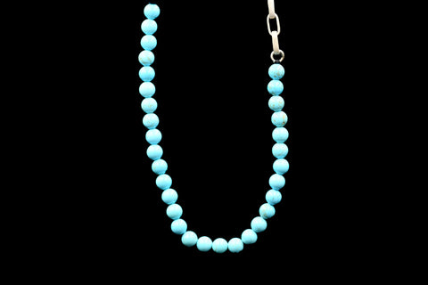 TURQUOISE & SILVER NECKLACE