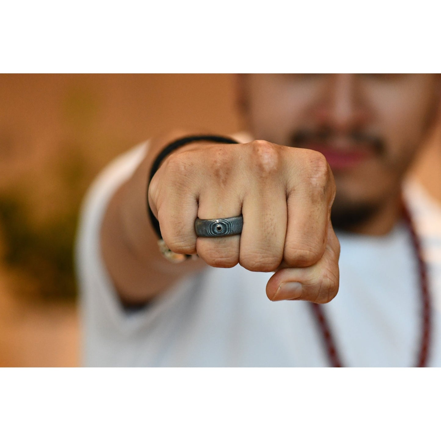 STONE WAVE RING