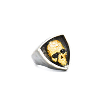 SKULL GUITAR PICK RING