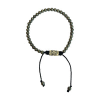 GREEN HEMATITE BRACELET