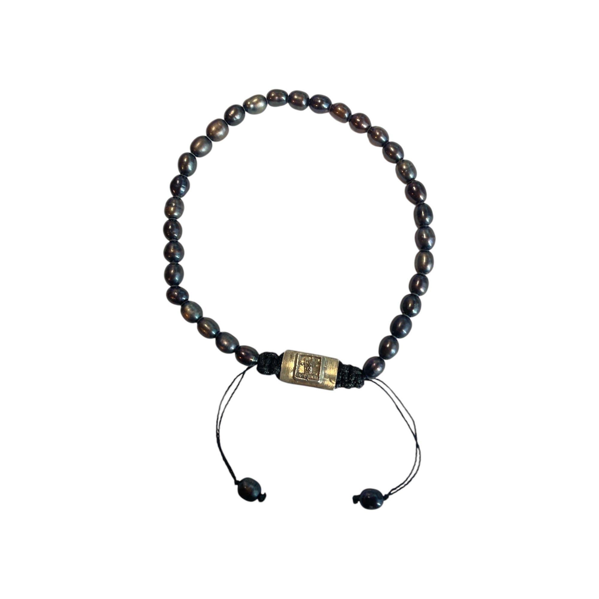 BROWN PEARL BRACELET