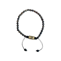 BROWN PEARL BRACELET