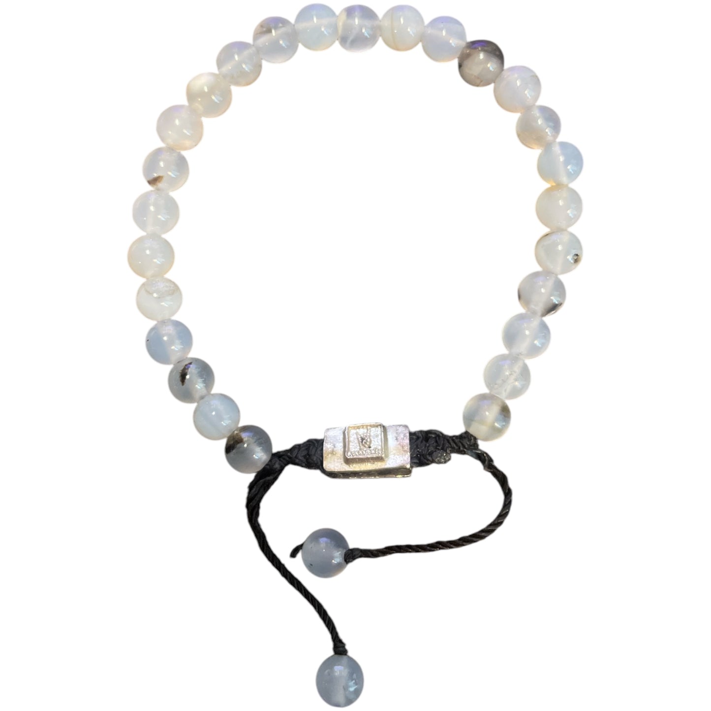 WHITE AGATHA BRACELET