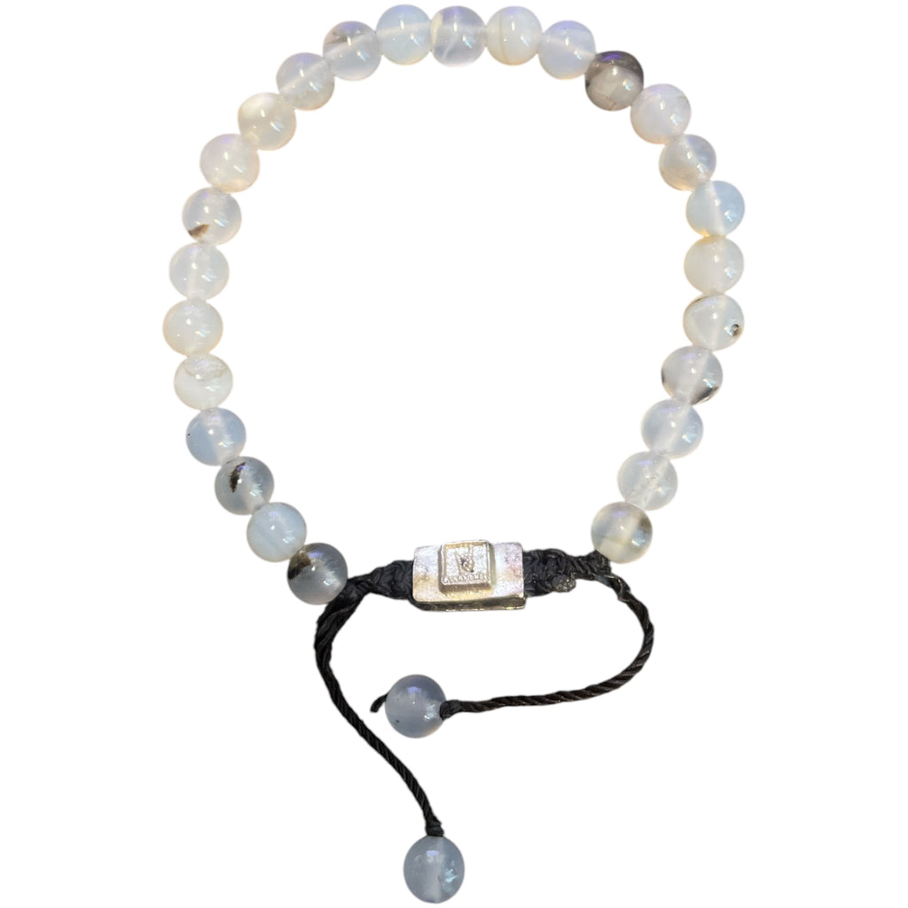 WHITE AGATHA BRACELET
