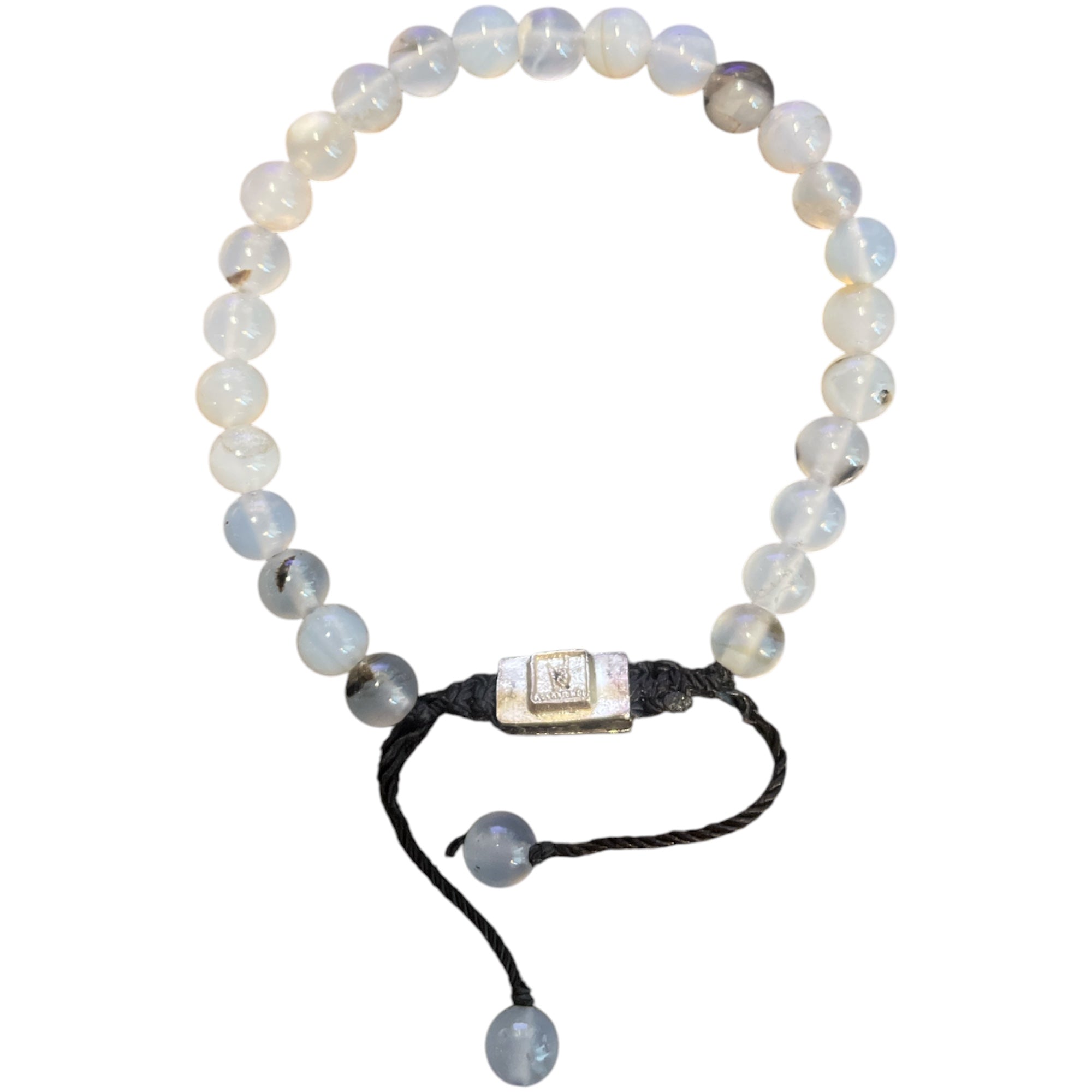 WHITE AGATHA BRACELET