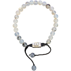 WHITE AGATHA BRACELET