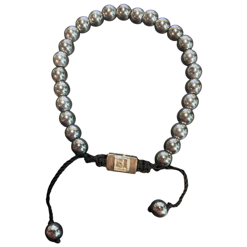 WHITE HEMATITE BRACELET