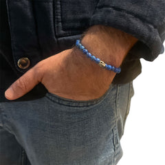 ONE SKULL TURQUESA AZUL BRACELET