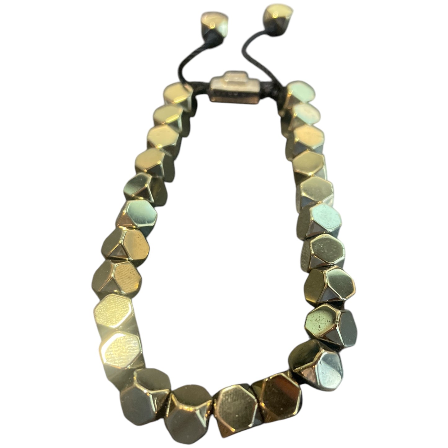 BIG GOLDEN PIRITE BRACELET