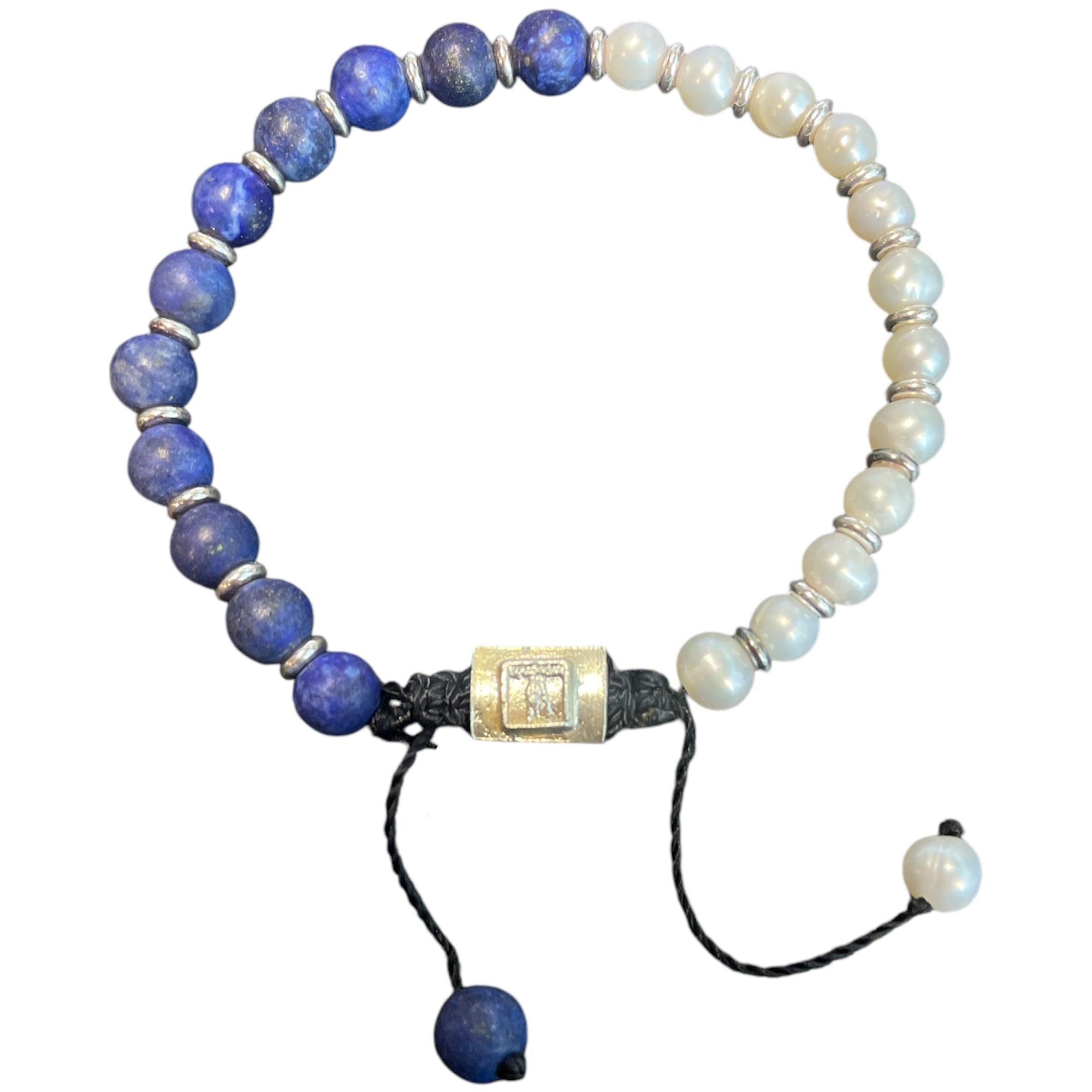 PEARL DONUT LAPISLAZULI MATTE