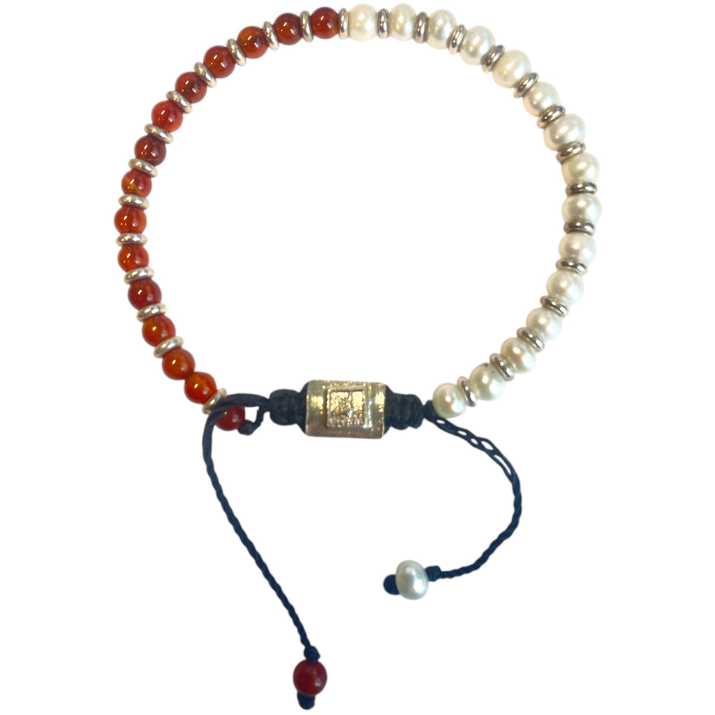 PEARL AMBAR DONUT BRACELET