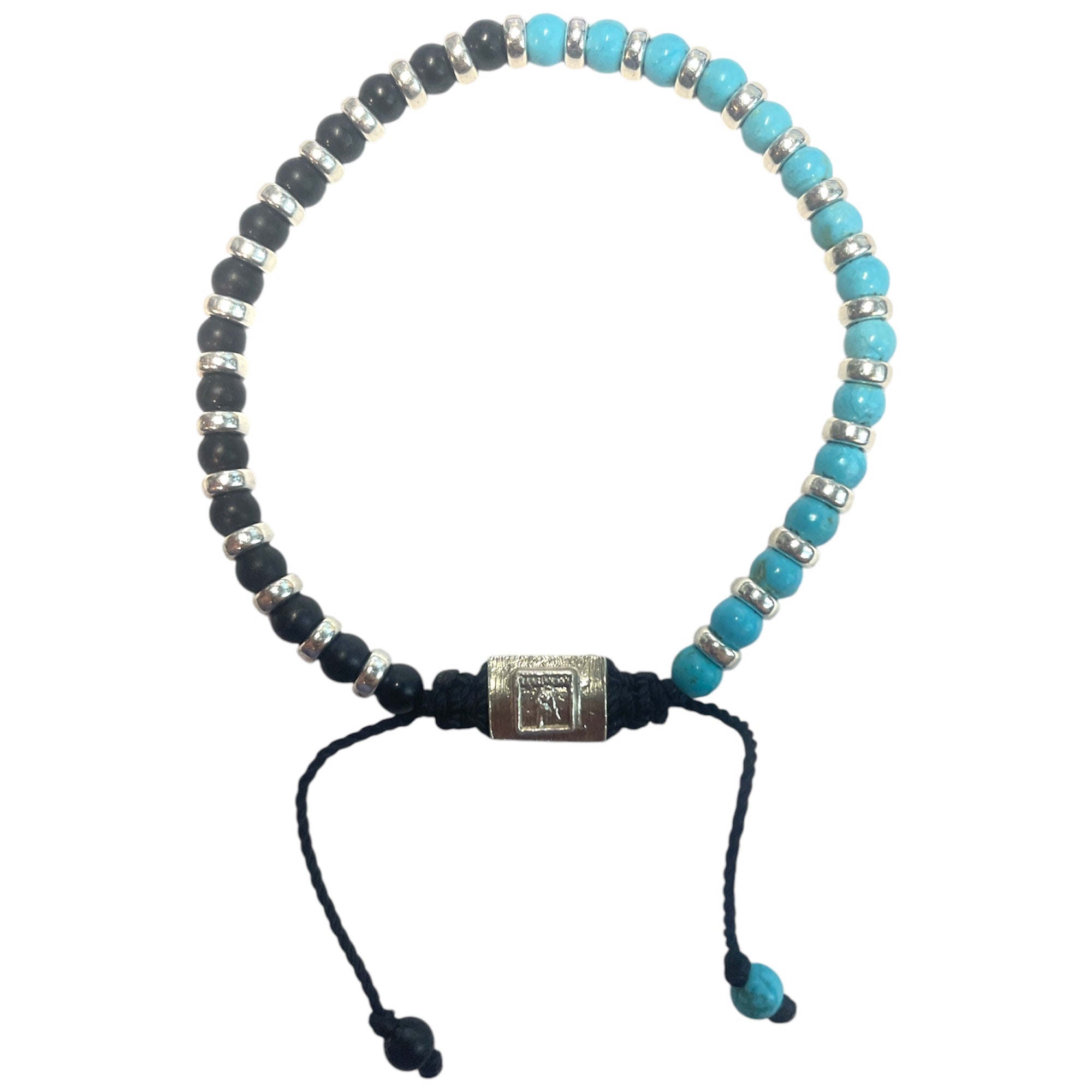 ONIX TURQUOISE DONUT BRACELET