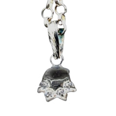 PAW PENDANT WHITE