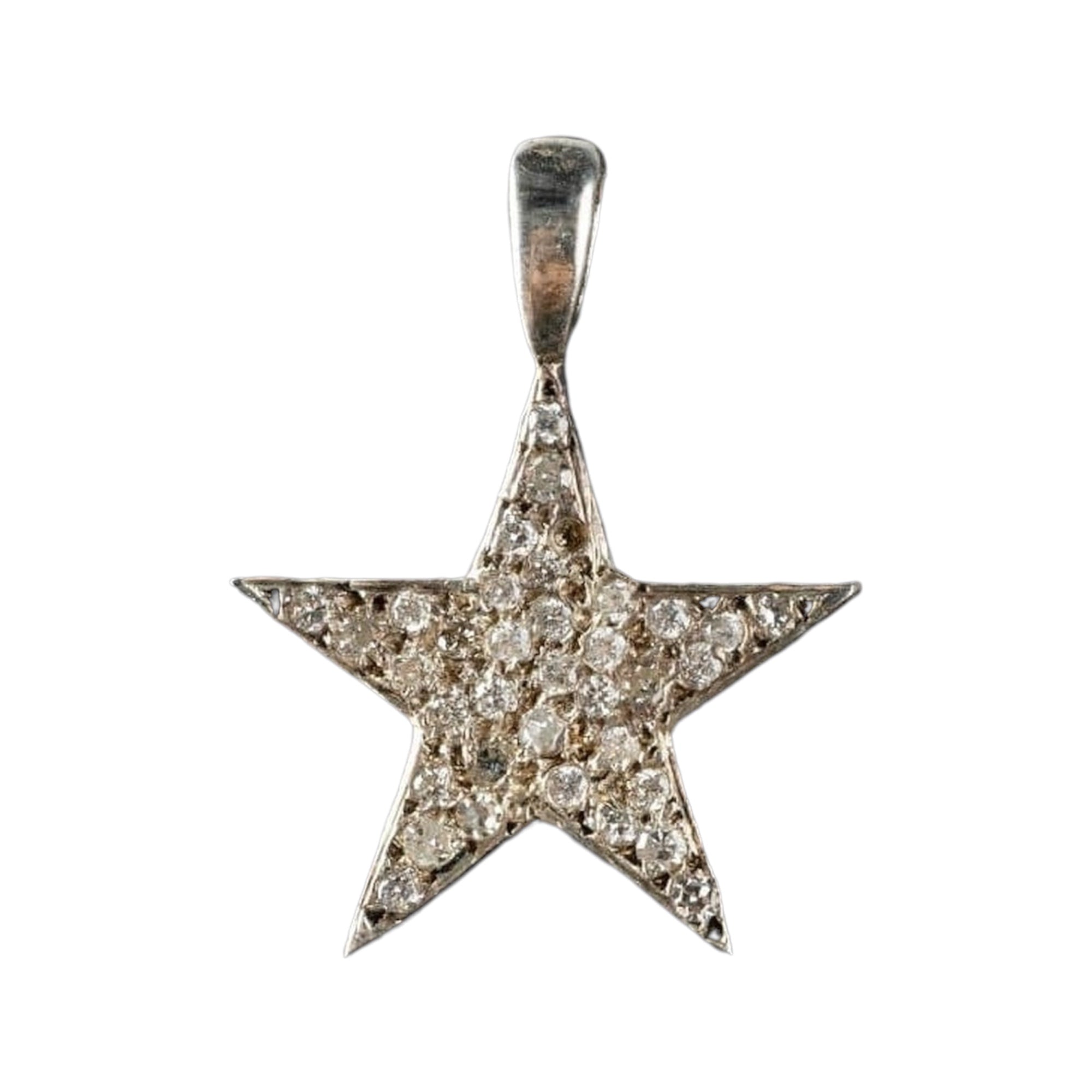 ROCK STAR SILVER MEDIUM (CON ZIRCONIAS BLANCAS - PAVE)