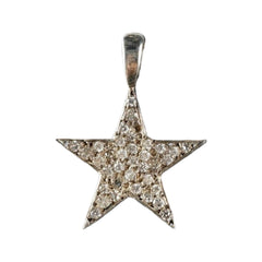 ROCK STAR SILVER MEDIUM (CON ZIRCONIAS BLANCAS - PAVE)