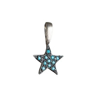 ROCK STAR SILVER SMALL (CON TURQUESA)