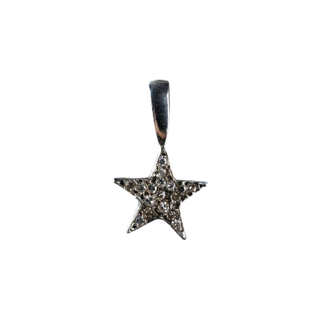 ROCK STAR SILVER SMALL (CON ZIRCONIAS BLANCAS - PAVE)
