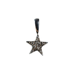 ROCK STAR SILVER SMALL (CON ZIRCONIAS BLANCAS - PAVE)