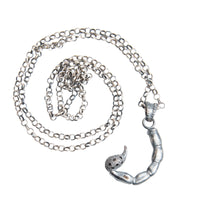SCORPION TAIL ZIRCONIA NEGRA