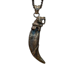 SILVER WILD PANTHER TUSK
