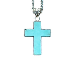 STONE CROSS TURQUESA
