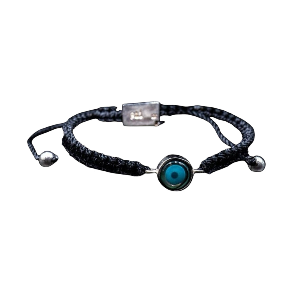 MOTHER PEARL EYE BRAIDED BRACELET