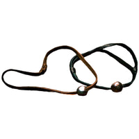 PEARL LEATHER BRACELET