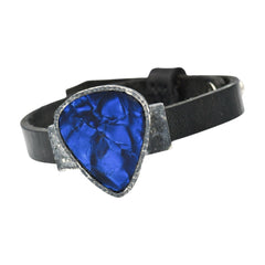 RJ BLUE GUITAR PICK BRACELET