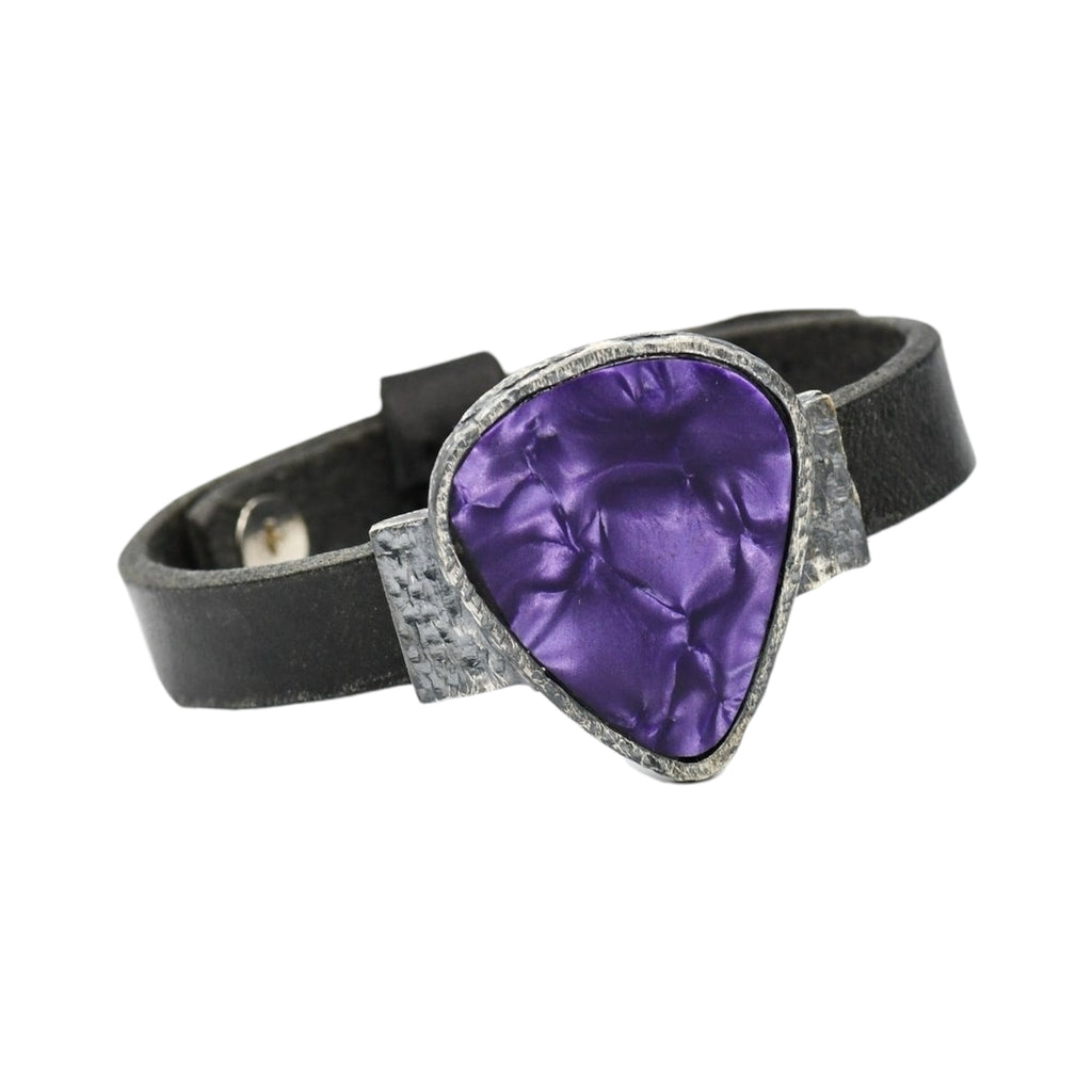 RJ PURPLE GUITAR PICK BRACELET