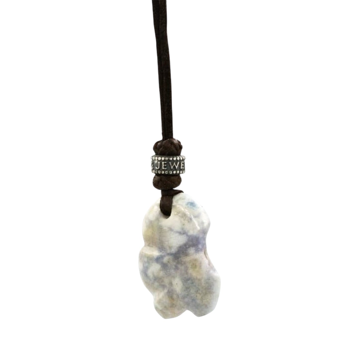 STONE LEATHER NECKLACE II