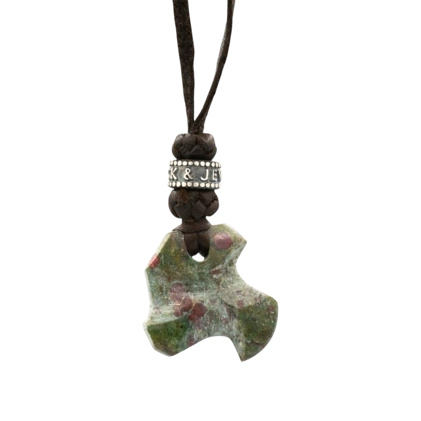 STONE LEATHER NECKLACE II