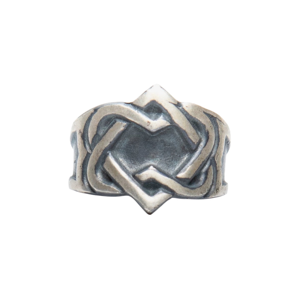 BIG UNIFIED HEARTS INFINITY RING
