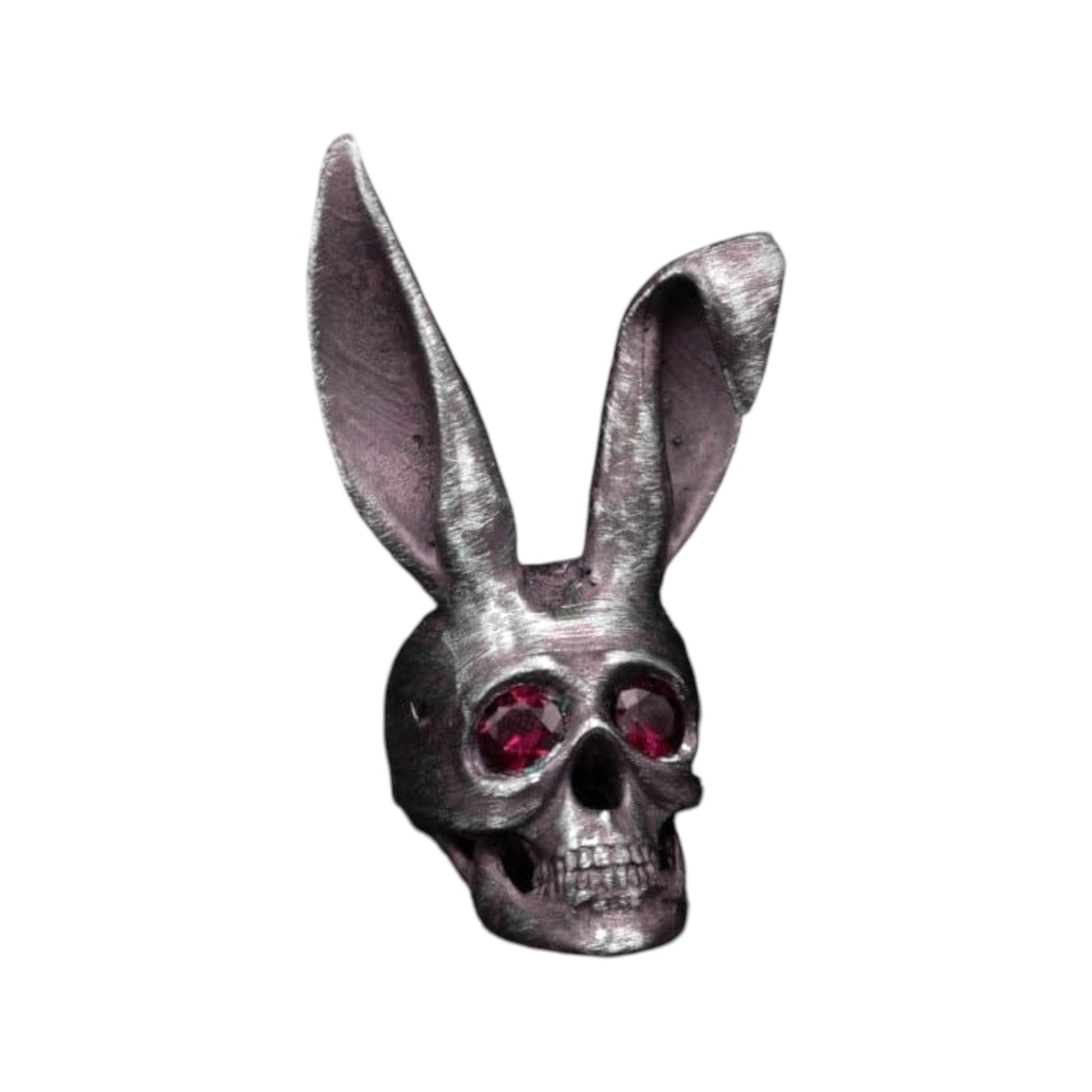 BUNNY STONE SKULL RING