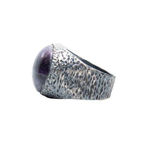 R&J PURPLE AGATHA RING
