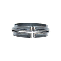 ROUNDED CROSS RING SMALL