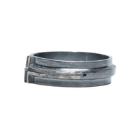 ROUNDED CROSS RING SMALL
