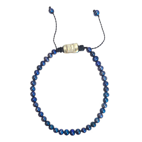 BLUE PEARL BRACELET