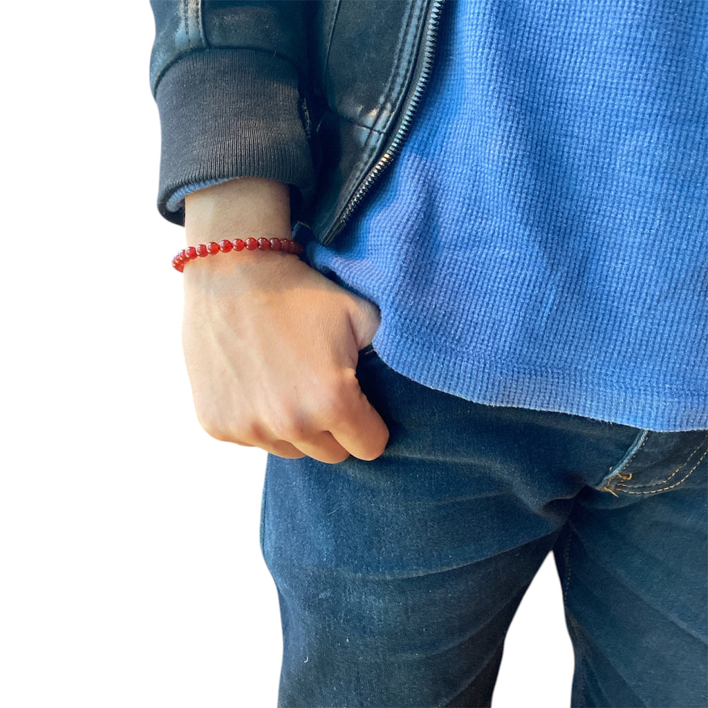 CORNALINA ROJA BRACELET