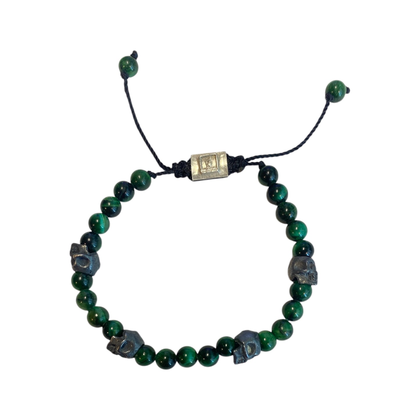 5 SKULLS OJO DE TIGRE VERDE