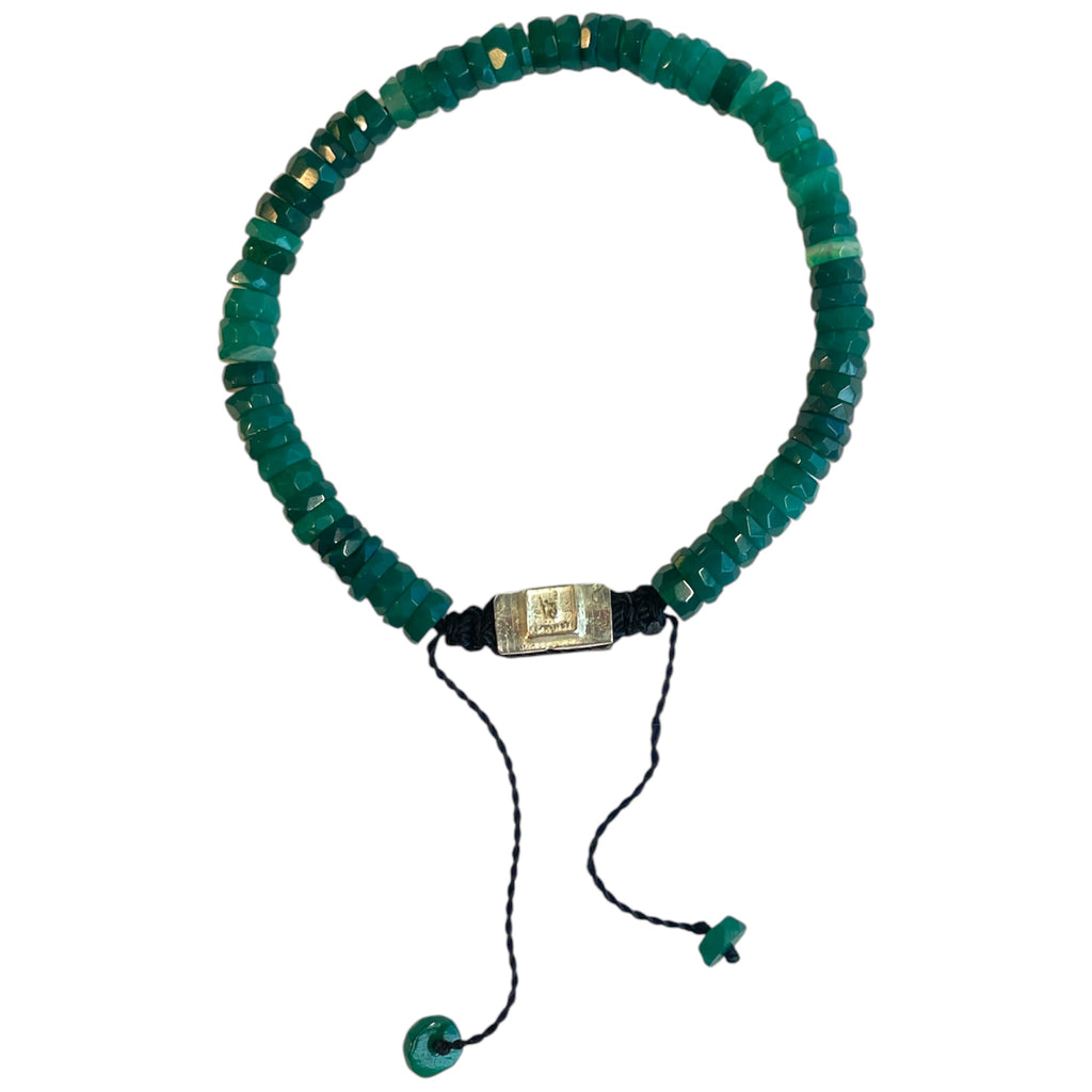 CIRCLE BLUE APATITE